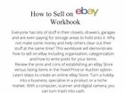 How to Sell on eBay Workbook-by Frances W Greenspan New Softcover English